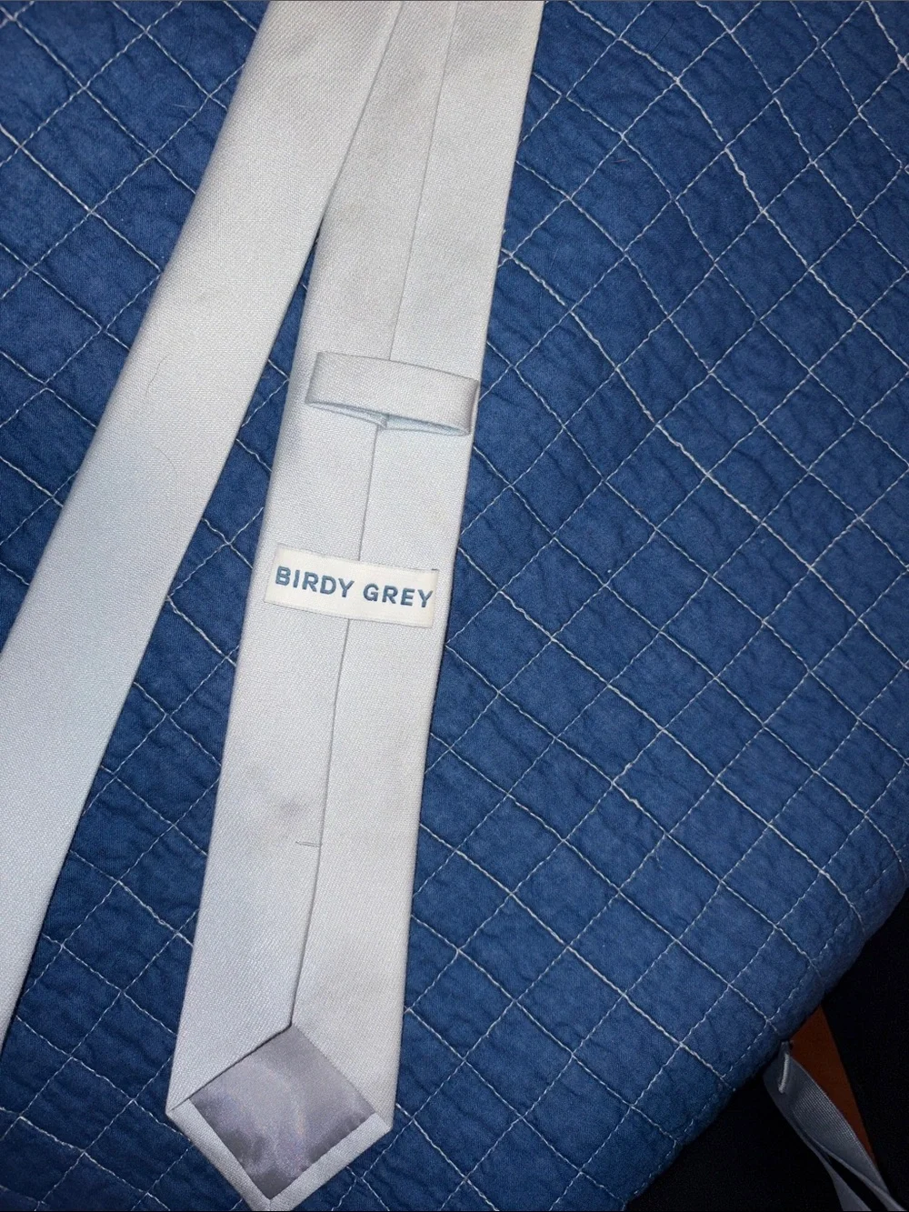 Birdy Grey Light Blue Men's Tie